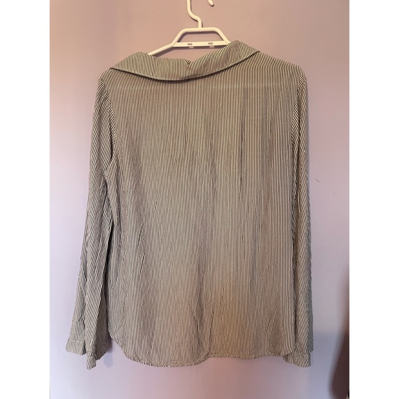 Anthro Cloth & Stone Striped button down shirt - Picture 3 of 3